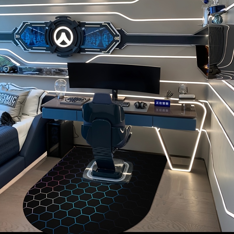 Home Office Rug - E-Sports Floor Mat Anti Slip Soundproof