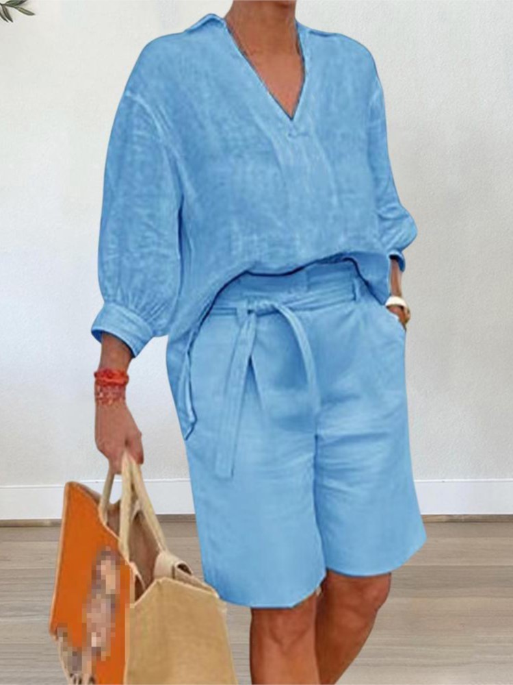 Home Office For Two - Women Suits Elegant Style Two Piece