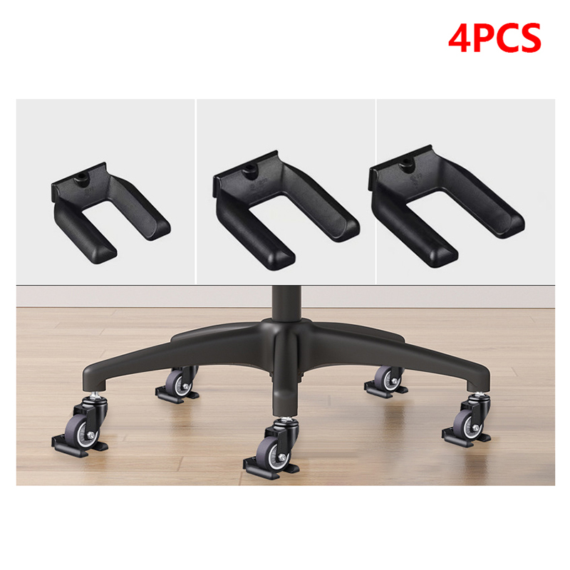 4 PCS Anti Vibration Pad Chair - Home Office Rug ulasan dan harga