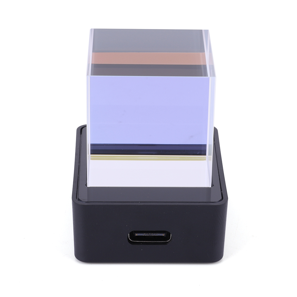 Crystal Cube Photo Display Hol - Home Office Gif ulasan dan harga