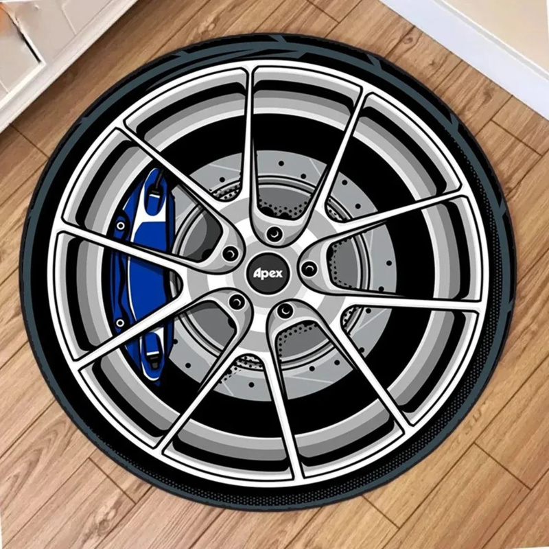 VIKAMA Car Hub Round Cushion S - Home Office Rug ulasan dan harga