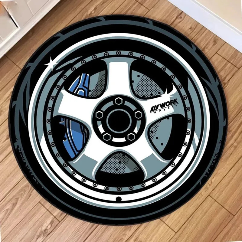 VIKAMA Car Hub Round Cushion S - Home Office Rug ulasan dan harga