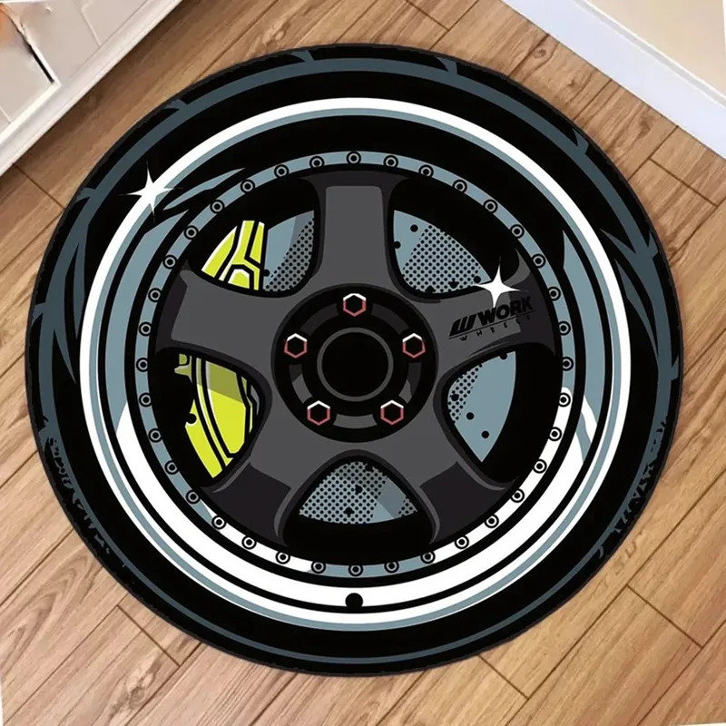 VIKAMA Car Hub Round Cushion S - Home Office Rug ulasan dan harga