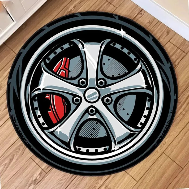 VIKAMA Car Hub Round Cushion S - Home Office Rug ulasan dan harga