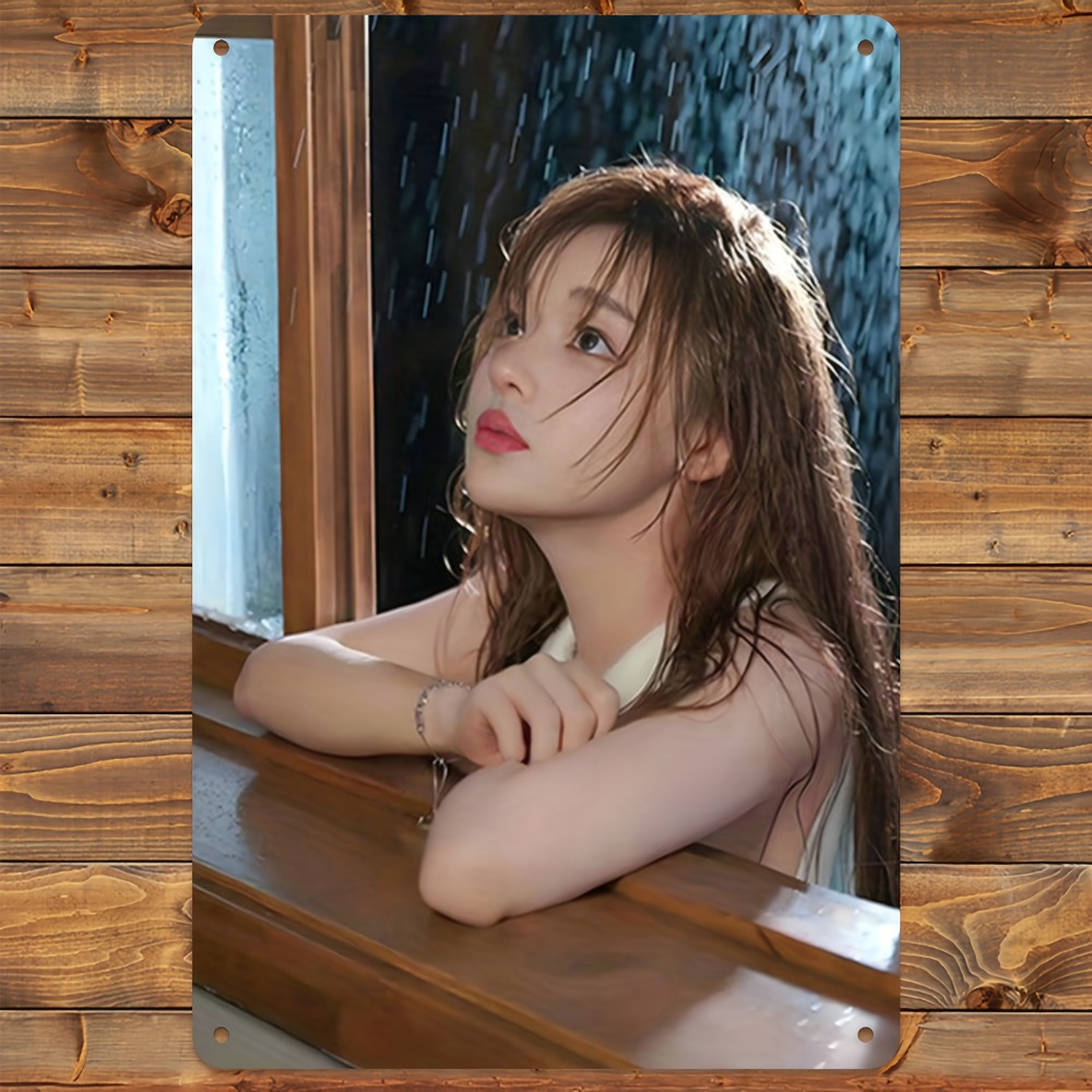 Elegant Raindrop Woman Aluminu - Home Office Gif ulasan dan harga