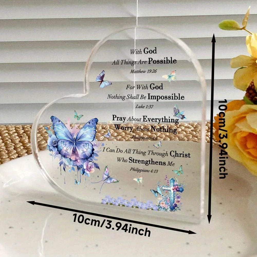 CIFBUY Acrylic Wall Decor 2D C - Home Office Gif ulasan dan harga