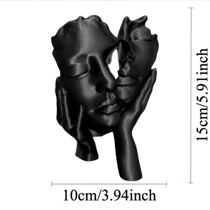 1pc Plastic Abstract Embrace S - Home Office Gif ulasan dan harga