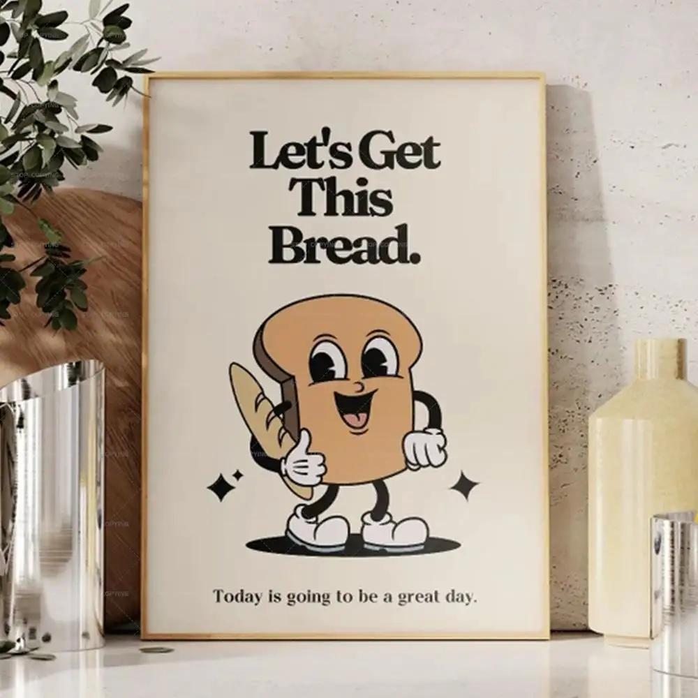 Retro Mascot Lets Get This Bre - Home Office Gif ulasan dan harga