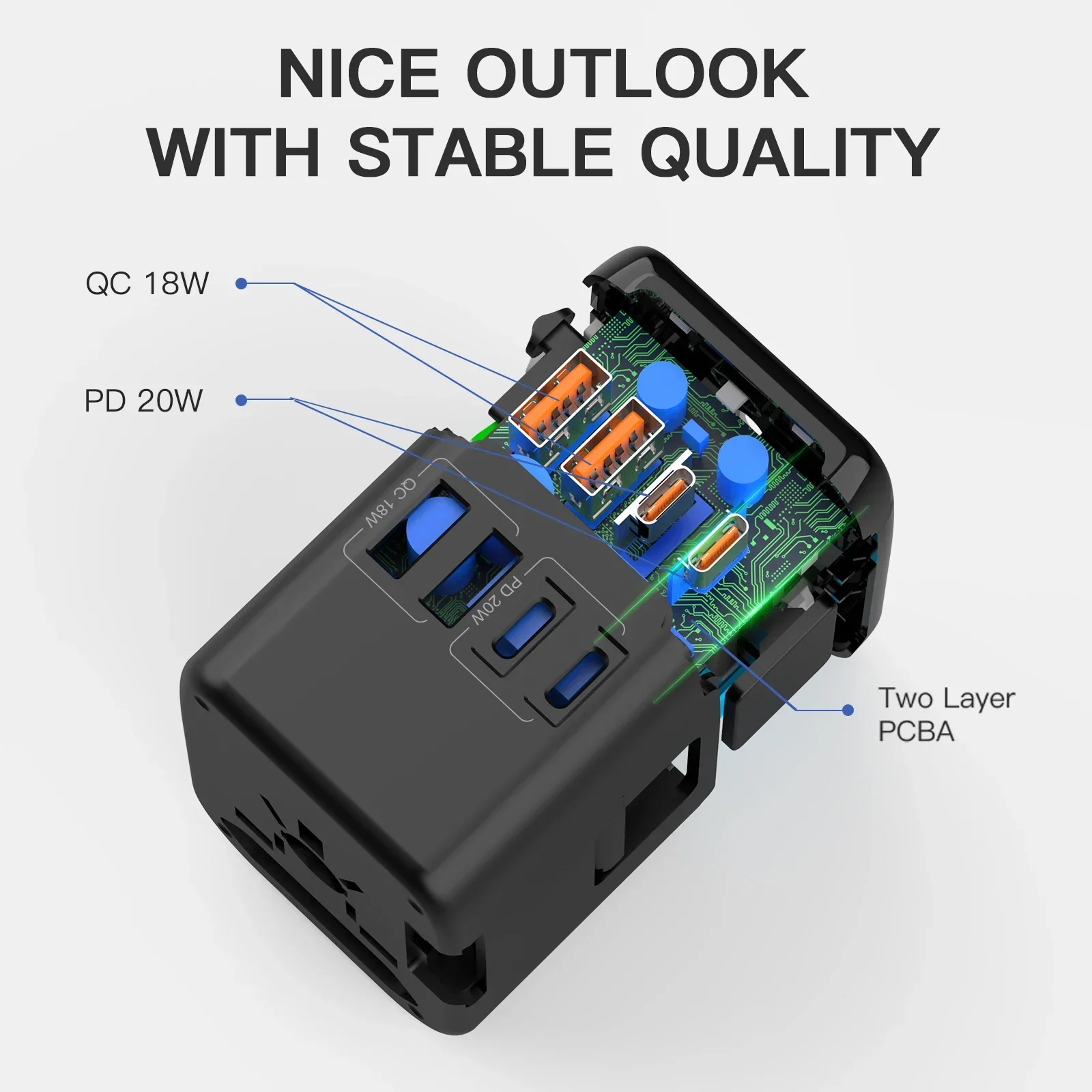 45W Smart Overload Protection  - Home Office Vivo ulasan dan harga