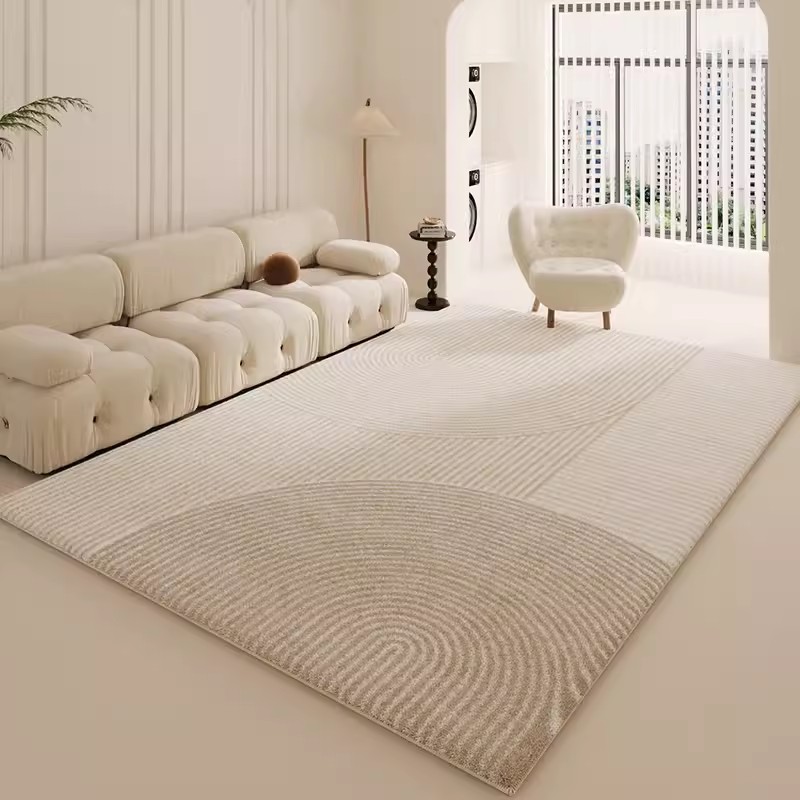 VIKAMA Light Luxury Cream Styl - Home Office Rug ulasan dan harga