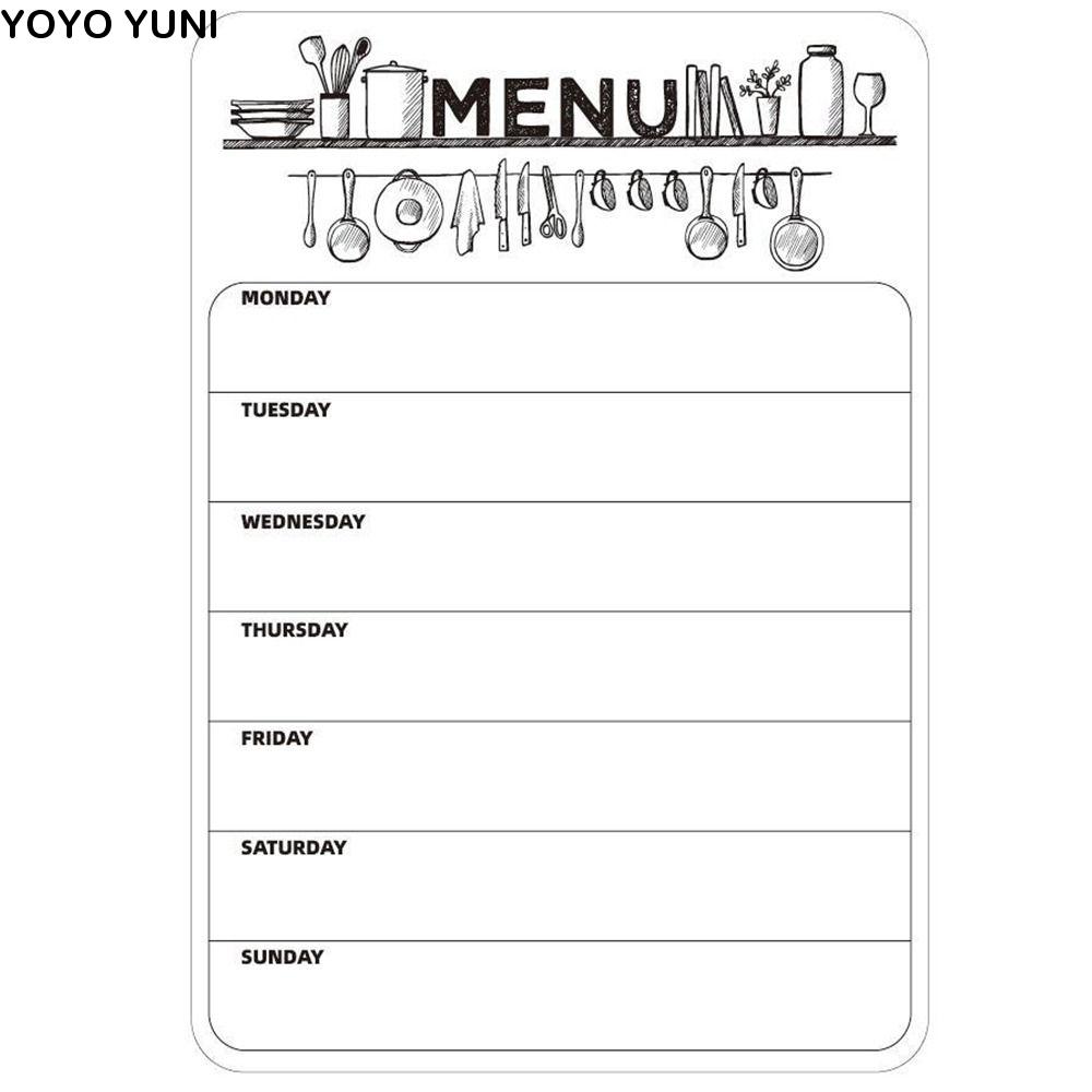 INS Plan Notepad Memo Magnetic - Whiteboard Magnetic ulasan dan harga