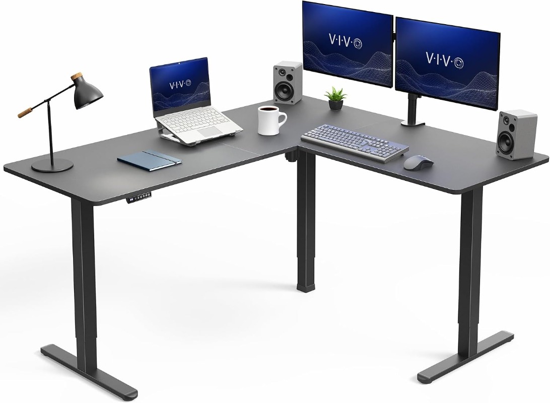 VIVO Corner Standing Desk Reve - Home Office Vivo ulasan dan harga