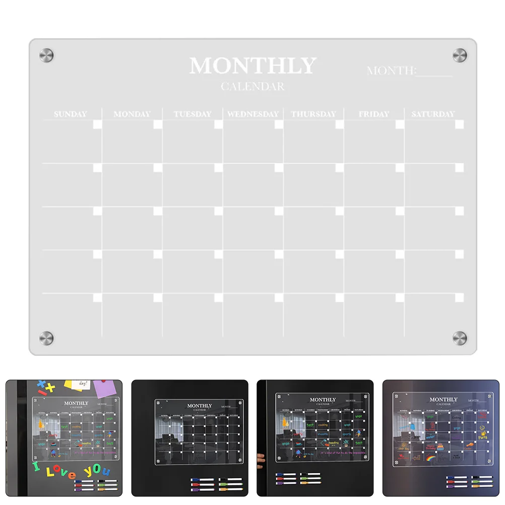 Magnetic Fridge Board Acrylic  - Whiteboard Magnetic ulasan dan harga
