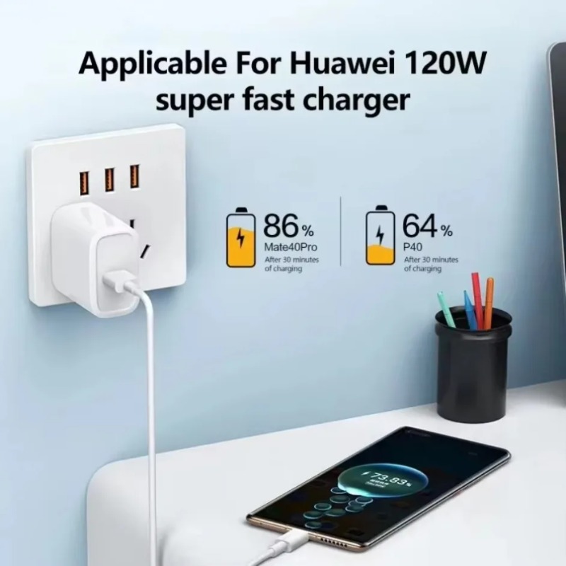 10A 120W USB to Type-C Fast Ch - Home Office Vivo ulasan dan harga