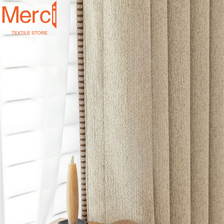 French Cotton and Linen Curtai - Home Office Rate 2025 ulasan dan harga