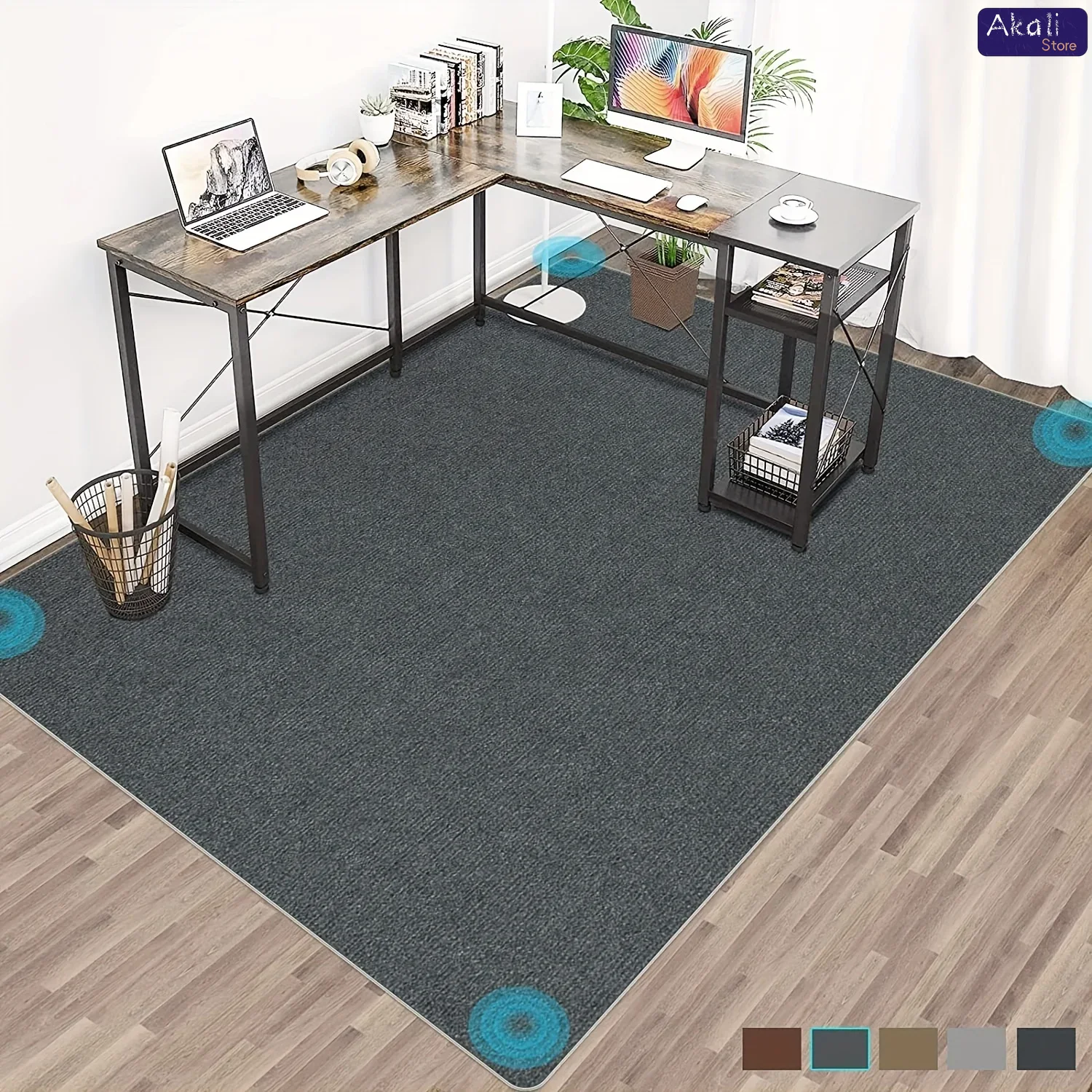 Large Size Office Chair Mat An - Home Office Rug ulasan dan harga