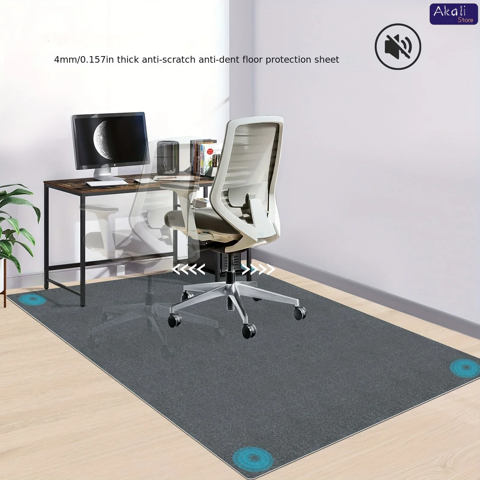 Large Size Office Chair Mat An - Home Office Rug ulasan dan harga