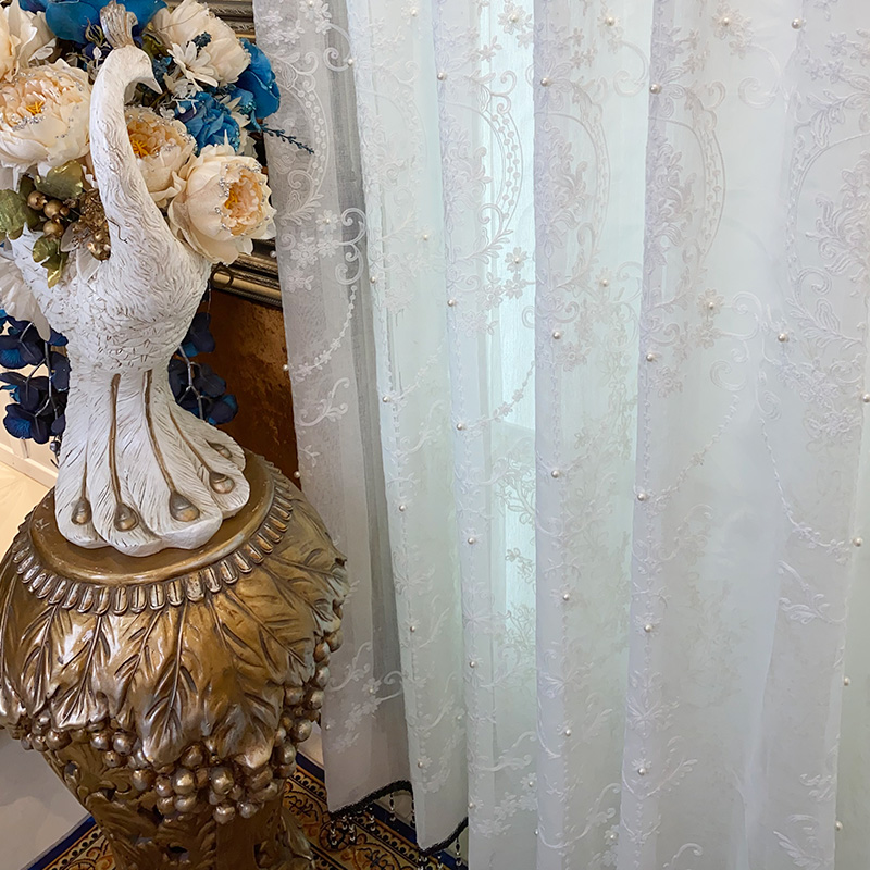 Curtains 2025 New French Roman - Home Office Rate 2025 ulasan dan harga