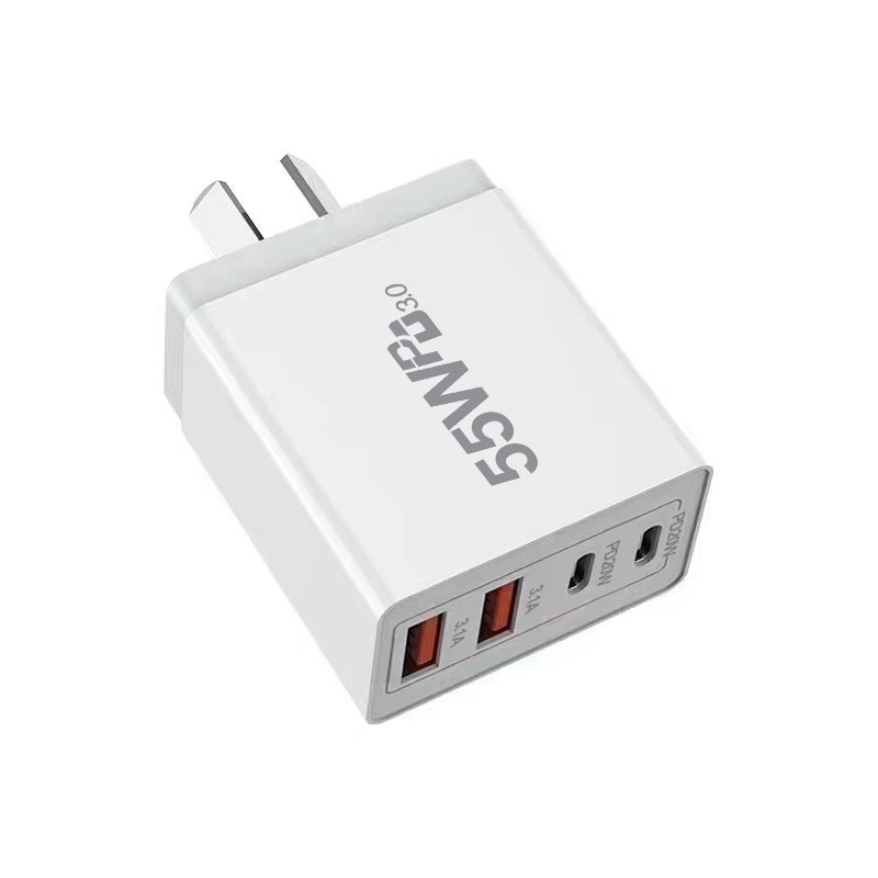 QC3.0 PD Quick Charger 55W Fas - Home Office Vivo ulasan dan harga