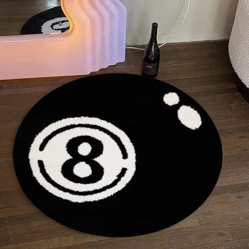 Eight Ball Pool Game Sports Ro - Home Office Rug ulasan dan harga