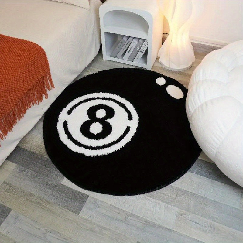 Eight Ball Pool Game Sports Ro - Home Office Rug ulasan dan harga