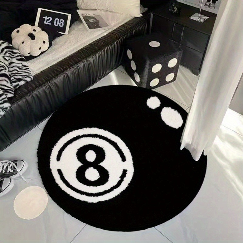 Eight Ball Pool Game Sports Ro - Home Office Rug ulasan dan harga