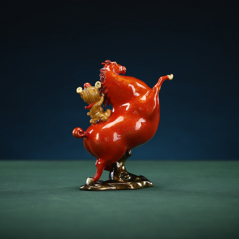 Cartoon Horse Promotes to the  - Home Office Gif ulasan dan harga