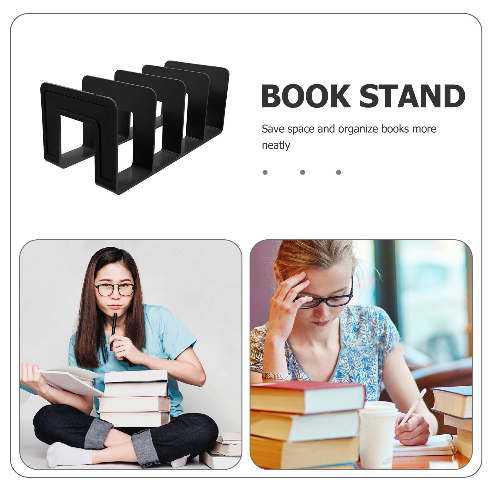 Multicompartment Desktop Book  - Home Office With Bookshelves ulasan dan harga