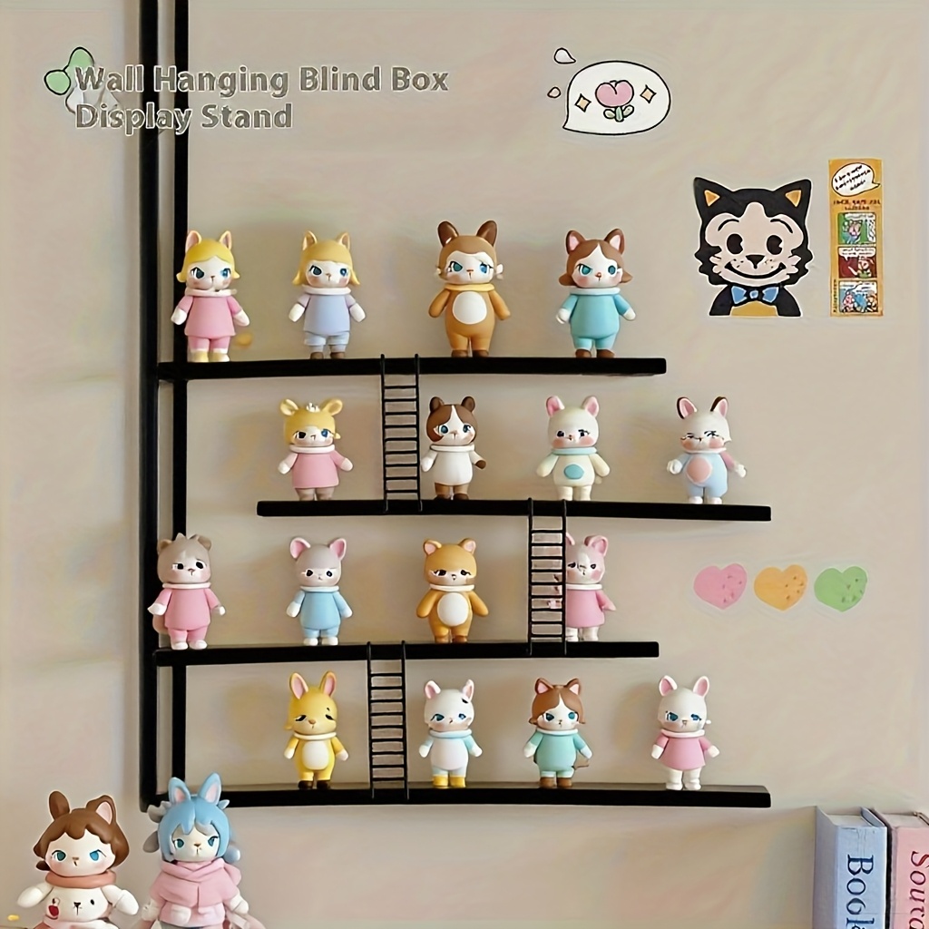 No-Drill Wall-Mounted Shelf Su - Home Office With Bookshelves ulasan dan harga