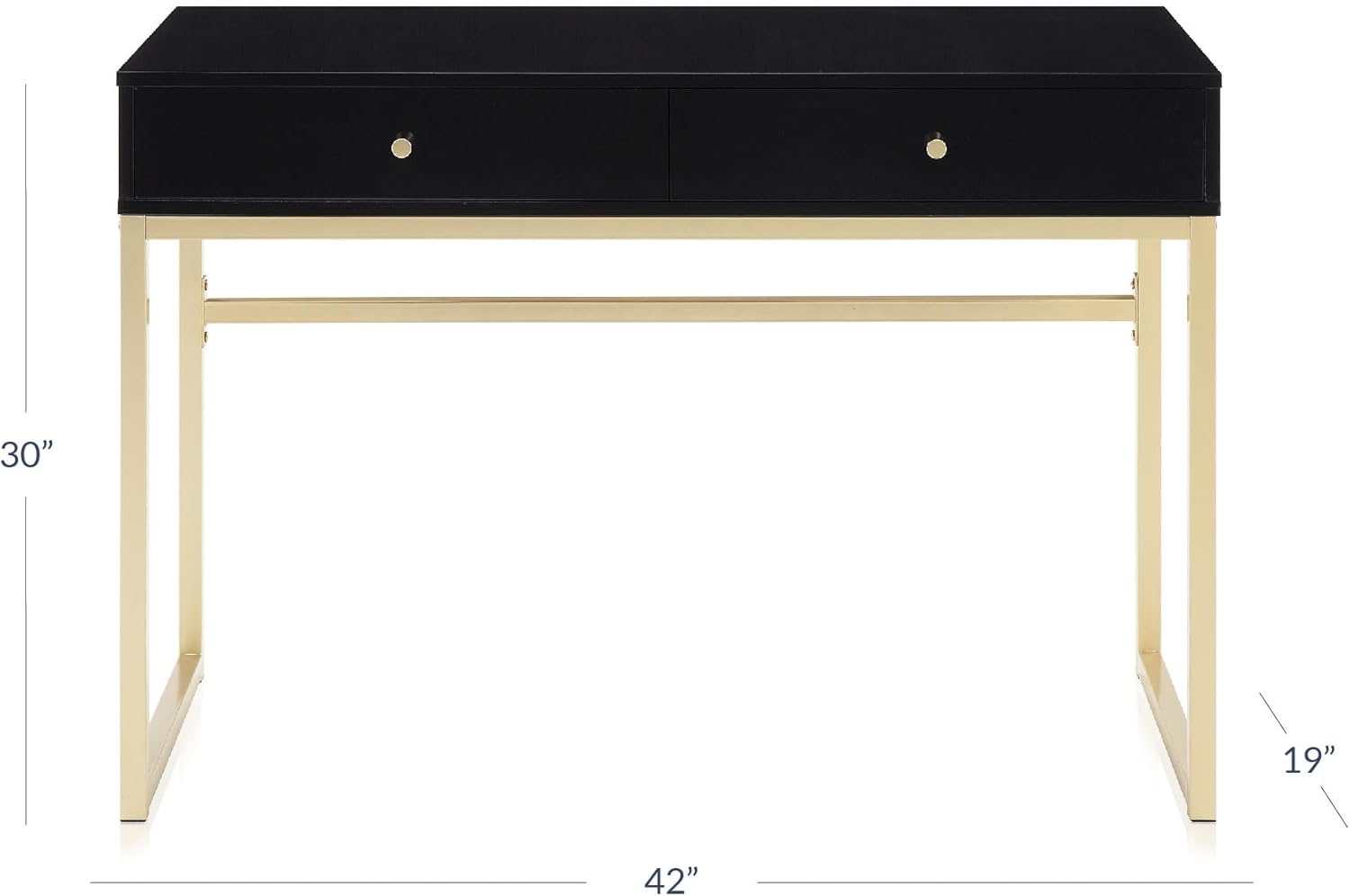 42 Inch Makeup Vanity or Home  - Home Office For Two ulasan dan harga