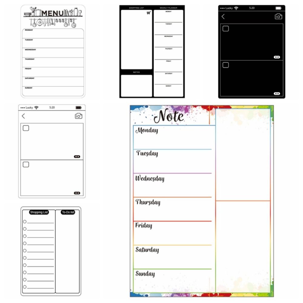 INS Plan Notepad Memo Magnetic - Whiteboard Magnetic ulasan dan harga