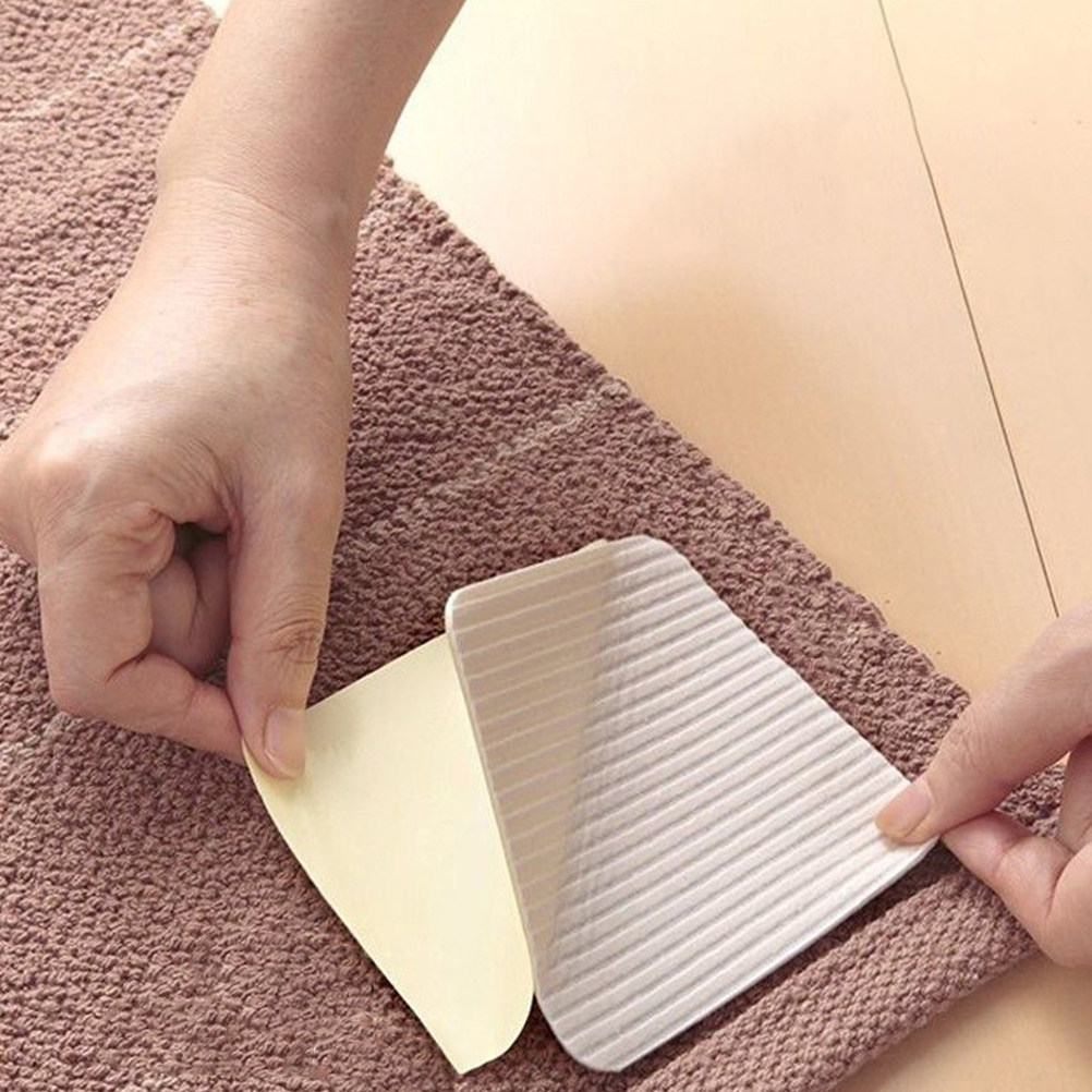 4Pcs Easy-Apply Rug Tape Non-S - Home Office Rug ulasan dan harga
